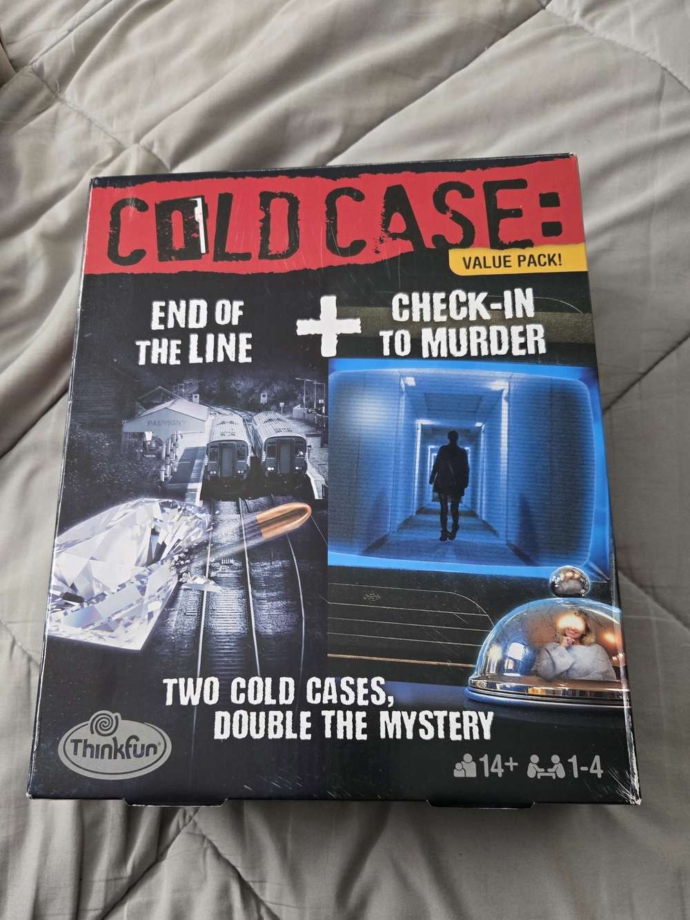 Cold Case Double Pack Board Game - End Of The Line & Check In To Murder